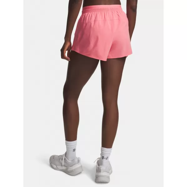  Női rövidnadrág UNDER ARMOUR VANISH WOVEN 3IN SHORTS 6009965-600 RÓZSASZÍN 