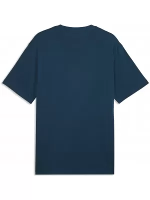 Férfi póló PUMA ESS RELAXED SMALL NO. 1 LOGO TEE 68915336 ÉJFÉLI BENZIN