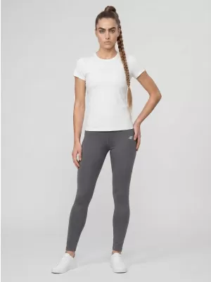 Női leggings 4F WMM00TTIGF296 ANTRACIT