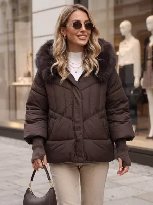 Női kabát DSTREET TY5743 LILA