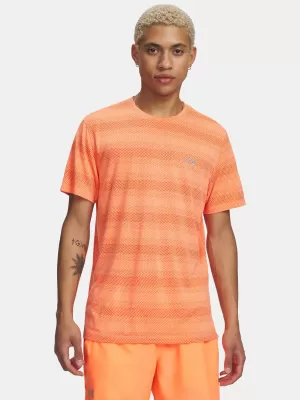 Férfi póló UNDER ARMOUR VELOCITI SS 6009517-824 NARANCS