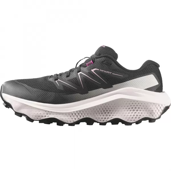  Női cipők SALOMON ULTRA FLOW 2 GORE-TEX L49299500 FEKETE/HAJNALRÓZSASZÍN/VANÍLIA JÉG 