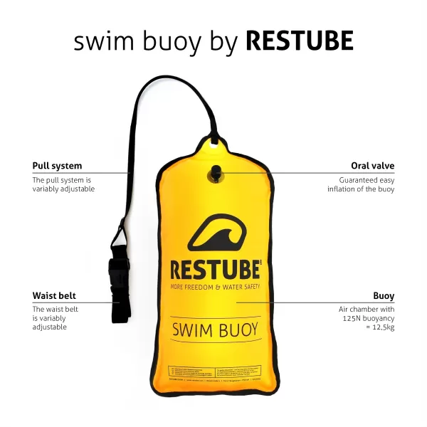  Mentőrendszer RESTUBE Swim Buoy MEGHATÁROZATLAN 