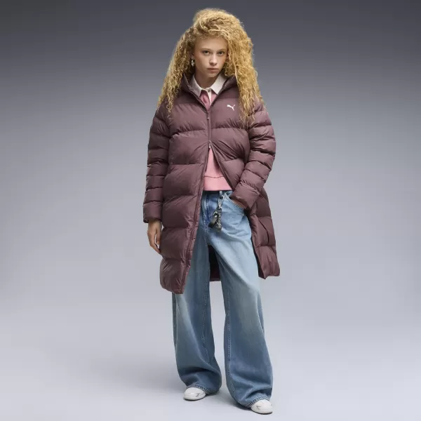  Női kabát PUMA MONO HOODED PARKA 68838491 GAZDAG KAKAÓ 