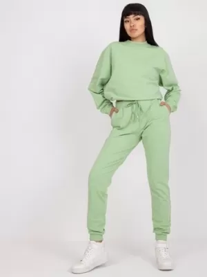 Női melegítőnadrág BASIC FEEL GOOD AP-DR-A-003 PISZTÁCIA