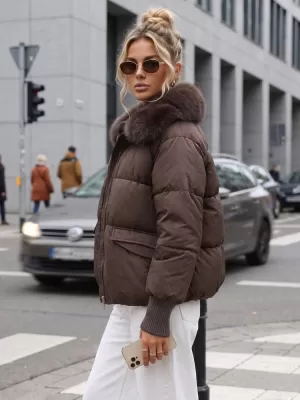 Női kabát DSTREET TY5819 LILA