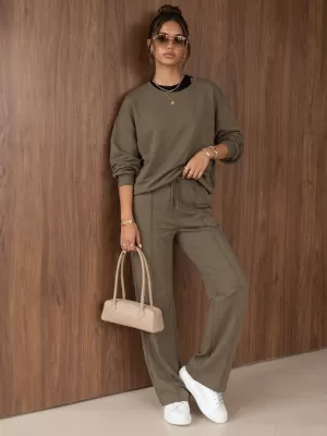 Női szett DSTREET AY1229 KHAKI