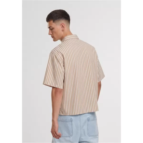  Férfi ing URBAN CLASSICS TB8218-21556 BARNA MOKKA 