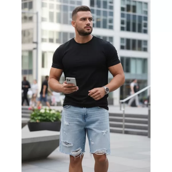  Férfi póló DSTREET RX5671 FEKETE 