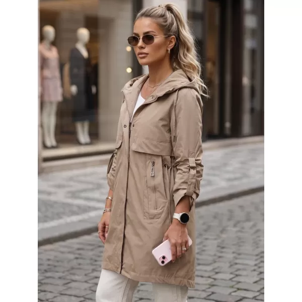  Női kabát DSTREET TY5808 BÉZS 
