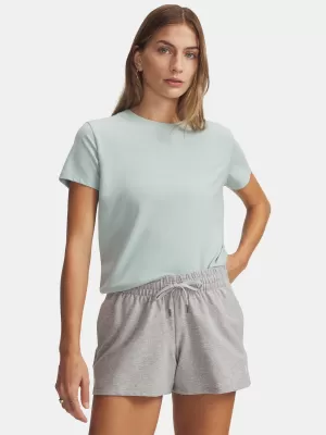 Női póló UNDER ARMOUR RIVAL CORE SS 1383648-477 KÉK