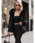 Női kabát DSTREET TY5887 FEKETE