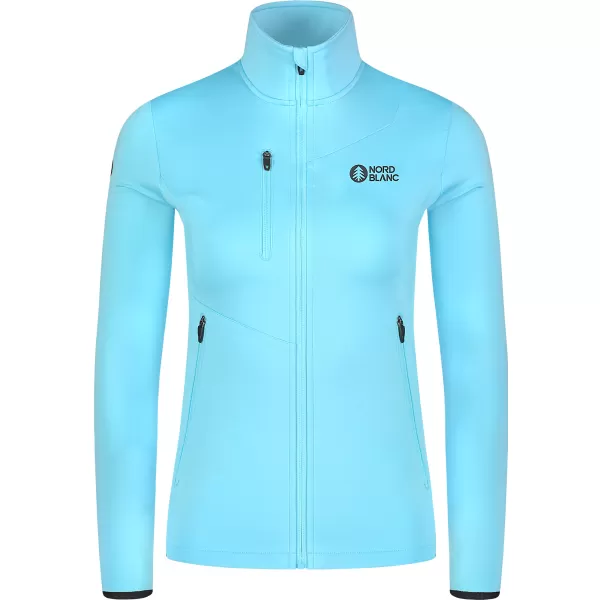  Női powerfleece pulóver NORDBLANC CRISP NBSFL8338 VILÁGOSKÉK 