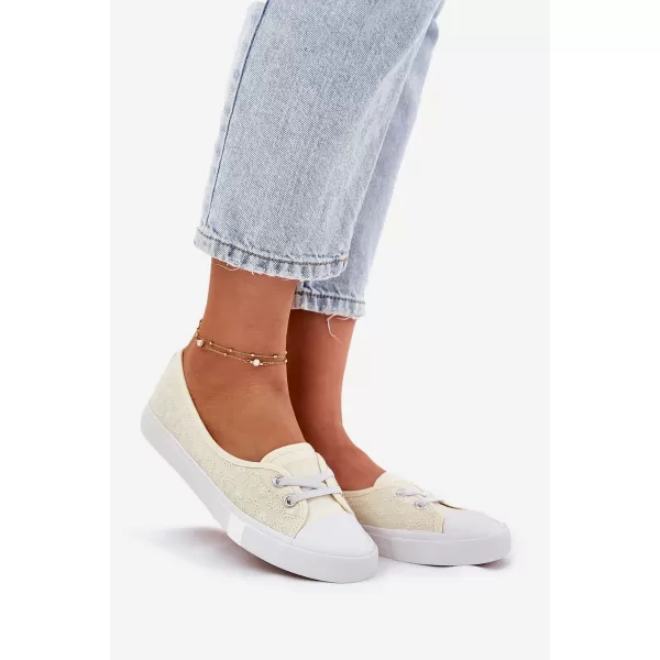  Női tornacipő LEE COOPER LCW-25-31-3445L BÉZS 