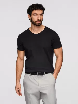 Férfi póló OMBRE OM-TSBS-0281 FEKETE