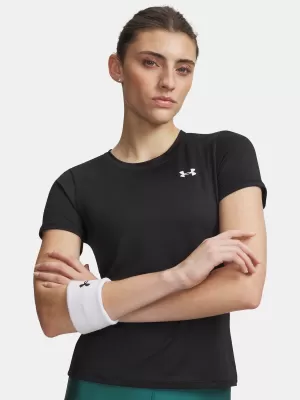 Női póló UNDER ARMOUR TECH MESH SS 6009990-001 FEKETE