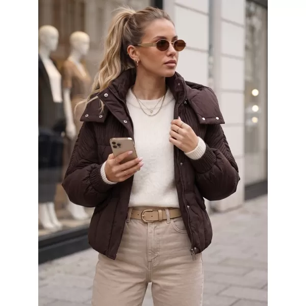  Női kabát DSTREET TY6039 BARNA 