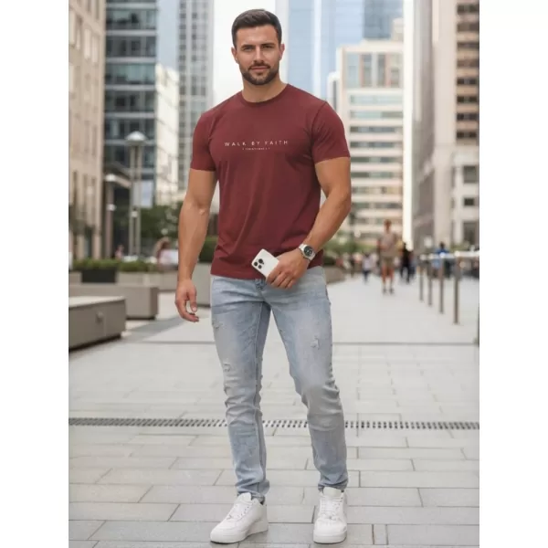  Férfi póló DSTREET NX5123R-BU BORDÓ 