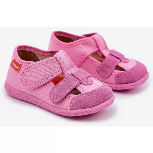  Gyermek papucs MILAMI 118/10 RÓZSASZÍN 