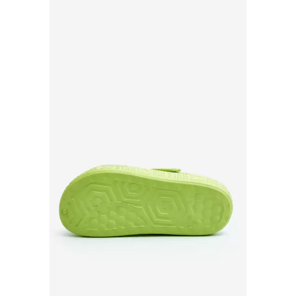  Férfi papucs BIG STAR SHOES II175005 ZÖLD 