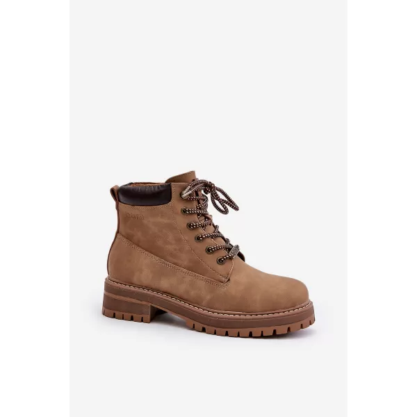  Női csizma BIG STAR SHOES OO274A289 BARNA/BÉZS 