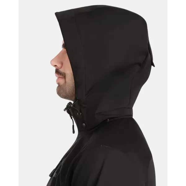  Férfi softshell kabát KILPI ONTAVIO-M 1M0112KI FEKETE 