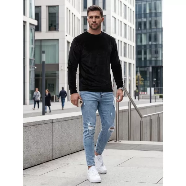  Férfi pulóver DSTREET BX5534 FEKETE 