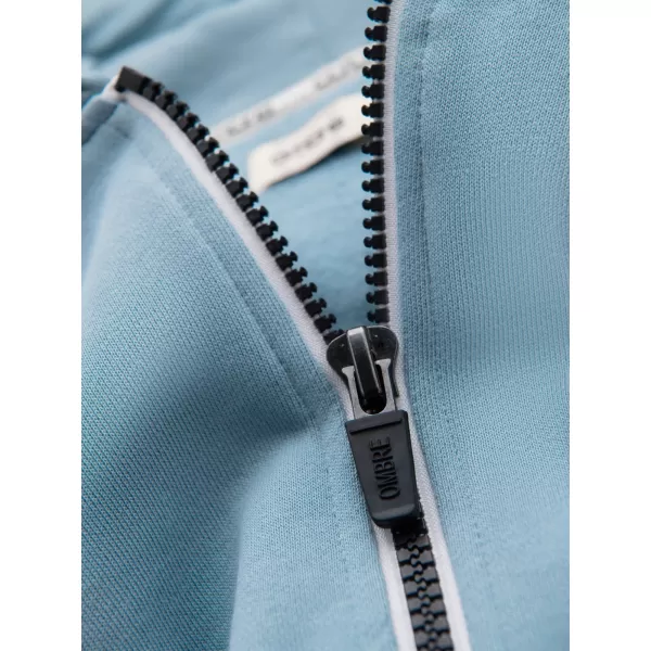  Férfi pulóver OMBRE OM-SSBZ-0272 KÉK 