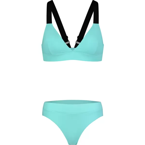  Női bikini alsó NORDBLANC ETHEREAL NBSSS8241 TÜRKIZ 