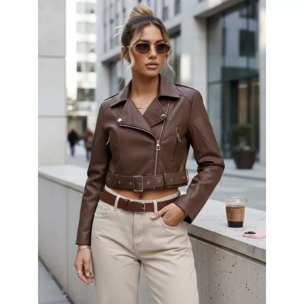  Női kabát DSTREET TY5672 BARNA 