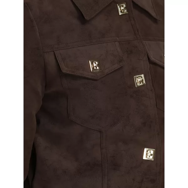  Női kabát DSTREET TY5881 BARNA 