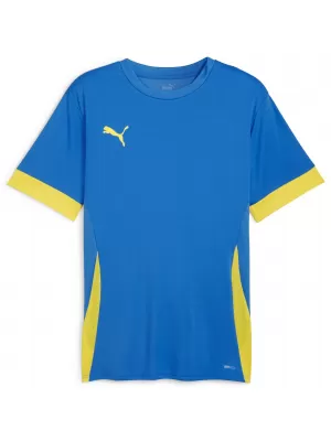 Férfi mez PUMA TEAMGOAL MATCHDAY JERSEY 705747-16 E.BLU.LIMONÁDÉ/GYORSABB SÁRGA