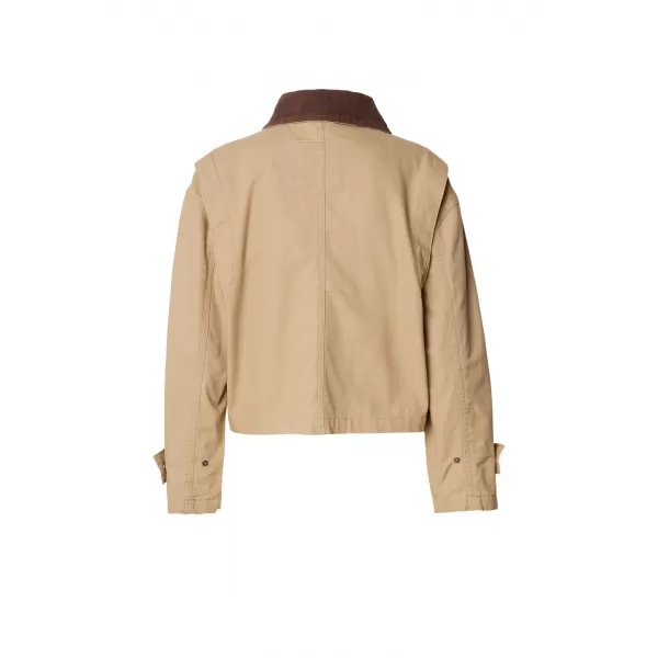  Női kabát URBAN CLASSICS TB7726 SZAKSZERVEZETI BÉZS 