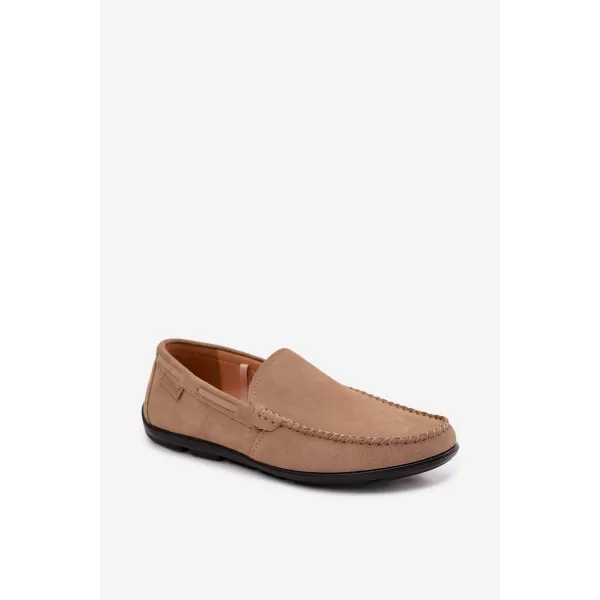  Férfi mokaszinok BIG STAR SHOES TT174201 BÉZS 