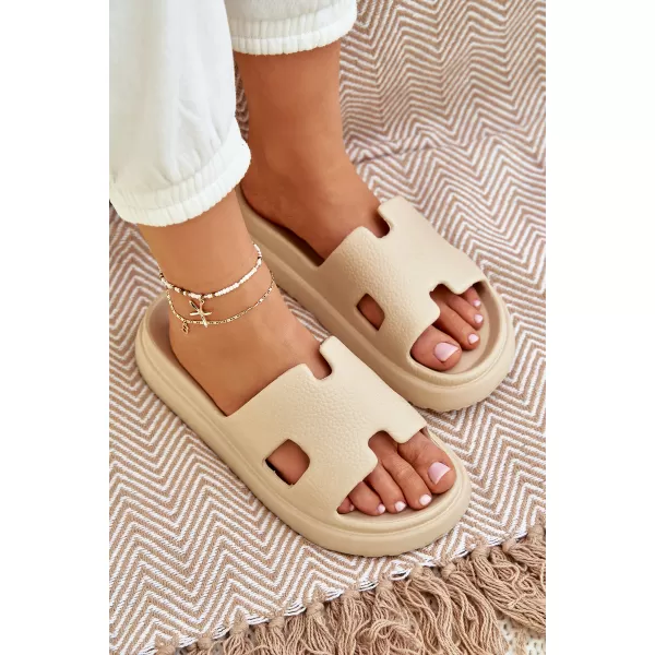  Női papucs BOTO BG198 KHAKI 