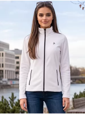 Női polár pulóver ALTISPORT ALW002852 FEHÉR