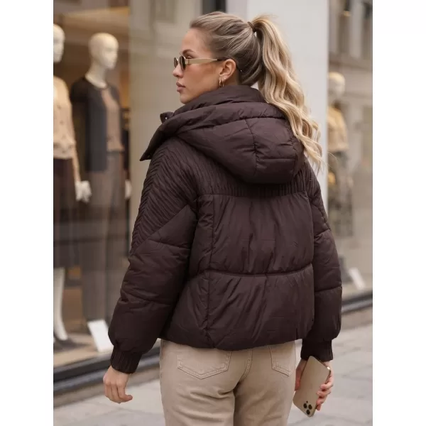  Női kabát DSTREET TY6039 BARNA 