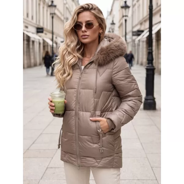  Női kabát DSTREET TY5756 BÉZS 
