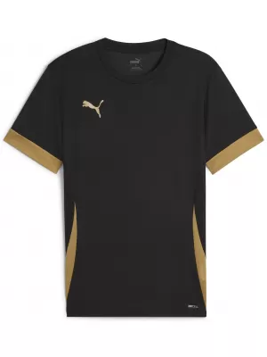 Férfi sportpóló PUMA TEAMGOAL MATCHDAY JERSEY 70574728 PUMA FEKETE/PUMA ARANY/MATT ARANY