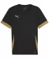 Férfi sportpóló PUMA TEAMGOAL MATCHDAY JERSEY 70574728 PUMA FEKETE/PUMA ARANY/MATT ARANY