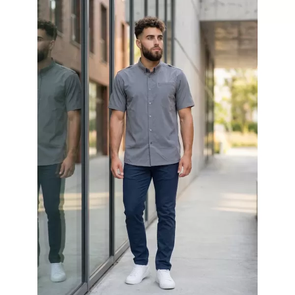  Férfi ing ALPINE PRO PLOS 2 SZÜRKE 