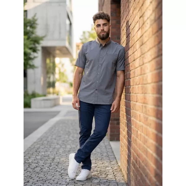  Férfi ing ALPINE PRO PLOS 2 SZÜRKE 