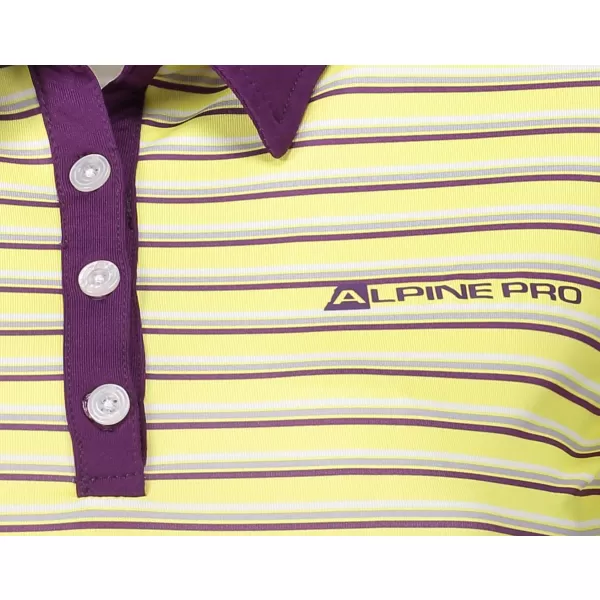  Női póló gallérral ALPINE PRO ULRICO 2 BÉZS 