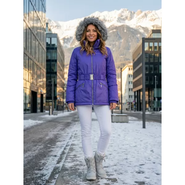  Női téli kabát ALPINE PRO MEMKA LILA 