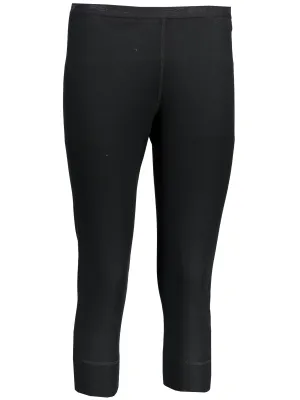Női 3/4-es thermo nadrág SENSOR Double face FEKETE