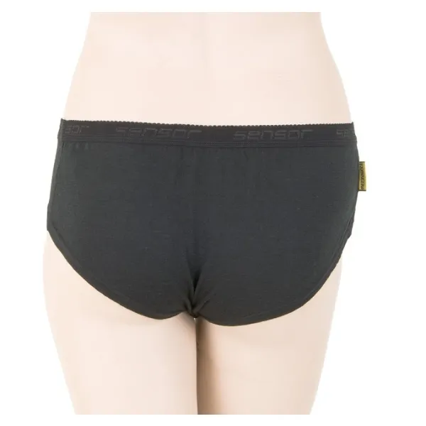  Női aláöltözet SENSOR MERINO ACTIVE FEKETE 
