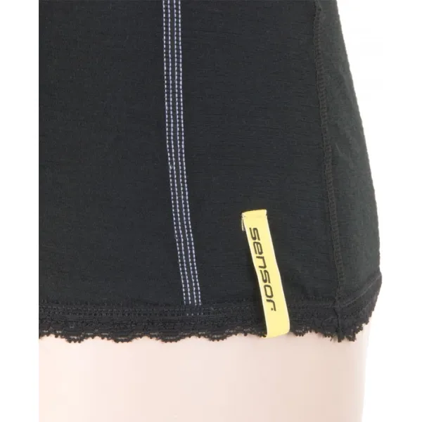  Női termo póló SENSOR MERINO ACTIVE 11109026 FEKETE 