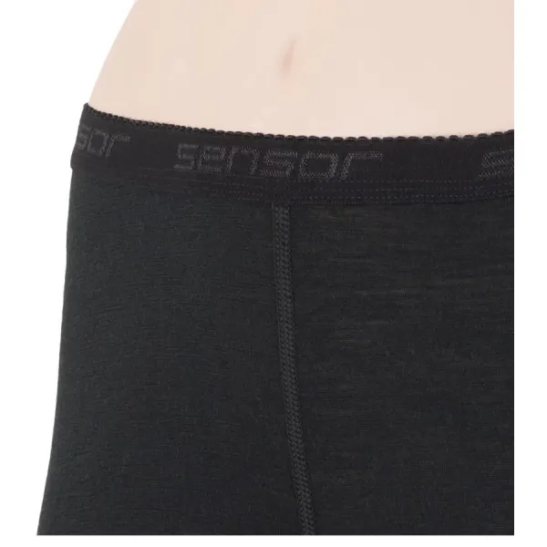  Női termikus fehérnemű SENSOR MERINO ACTIVE spodky FEKETE 