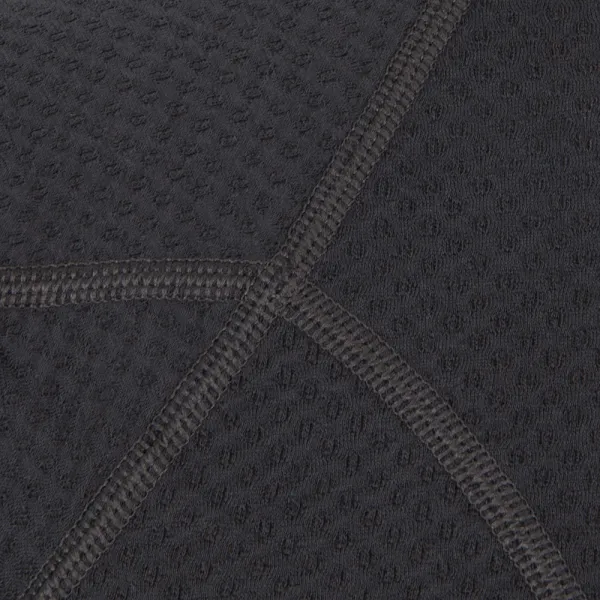  Férfi aláöltözet SENSOR Double Face Merino Wool rolák zip FEKETE 