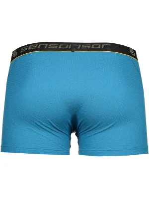 Férfi boxeralsó SENSOR Double Face Merino Wool KÉK
